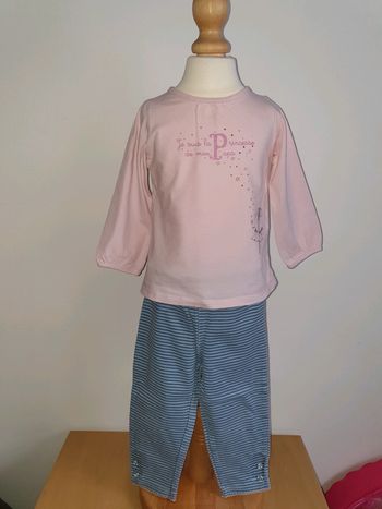 Ensemble T-shirt ML TAO et legging Absorba 18 mois