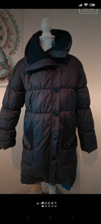 Doudoune mi longue, t 40 , Armand Thiery