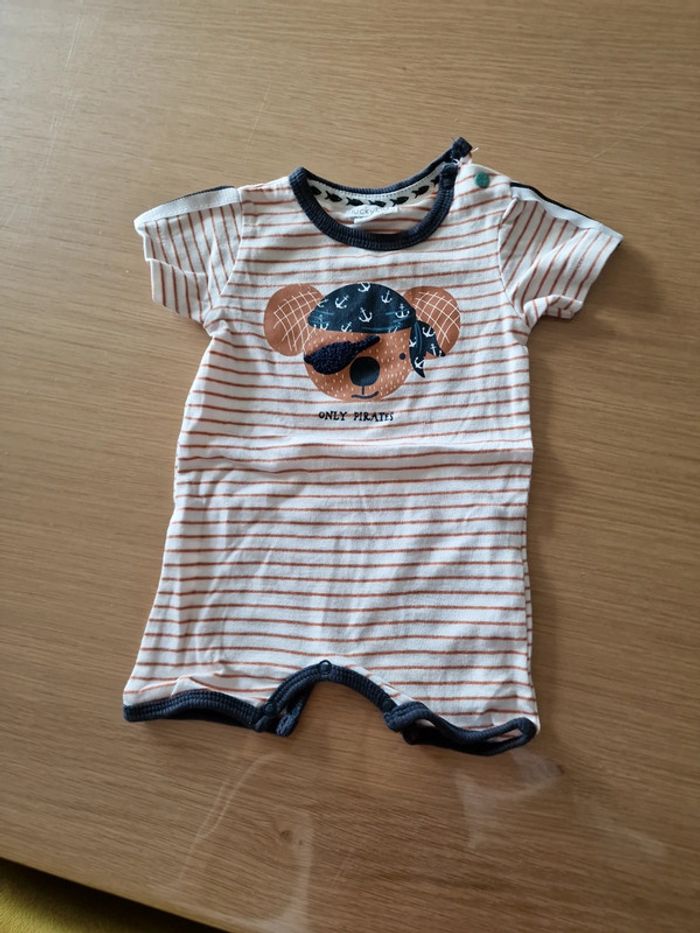 Combi short 60 cm 3 mois