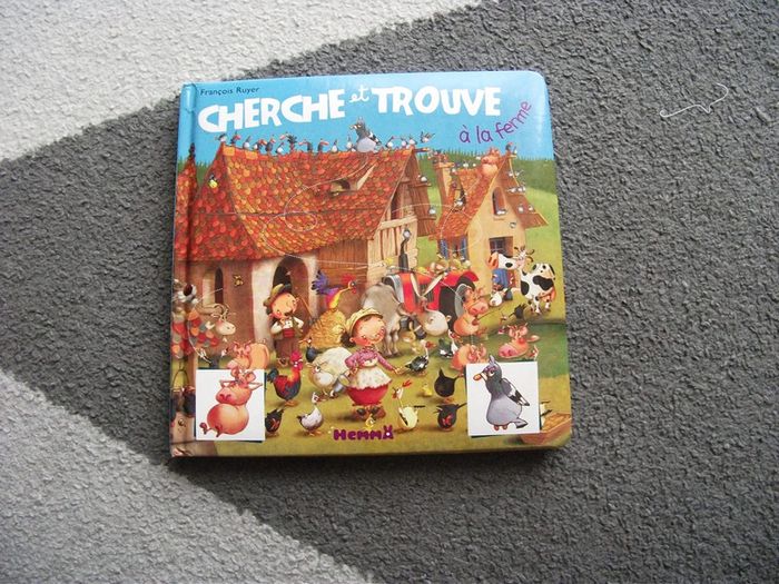 Livre Cherche et trouve à la ferme