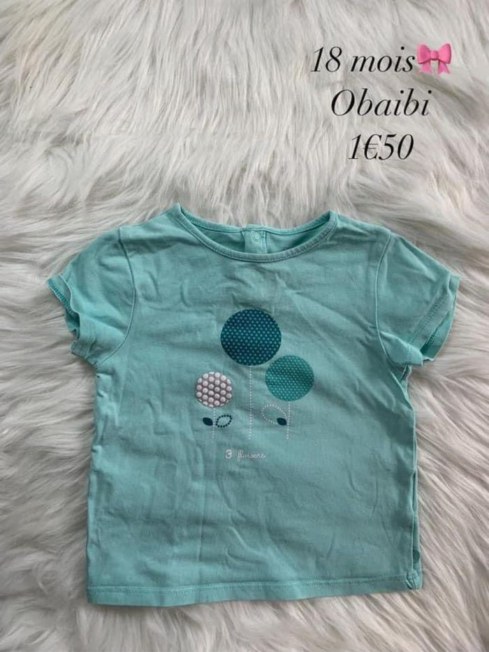 T-shirt 🎀 18 mois 🎀 Obaibi