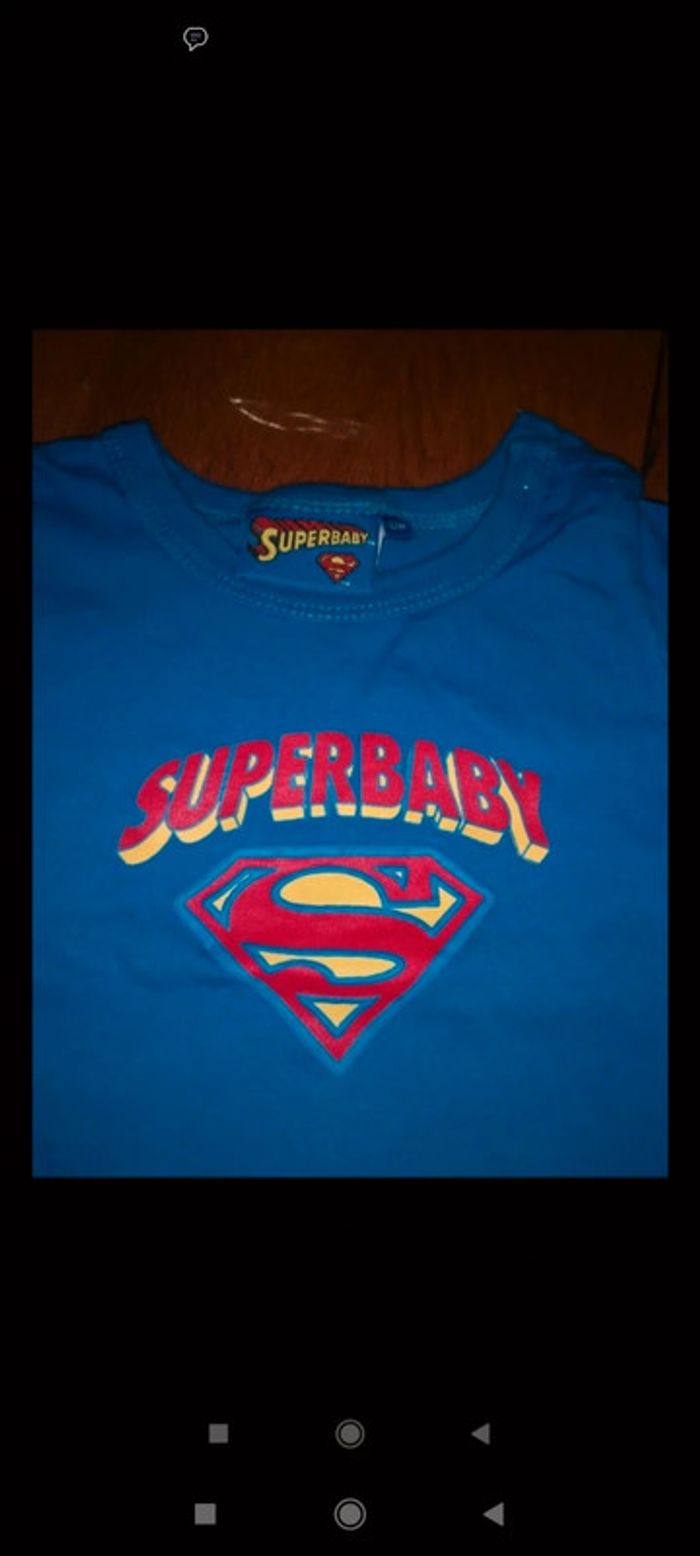 Maillot manches longues 12 mois