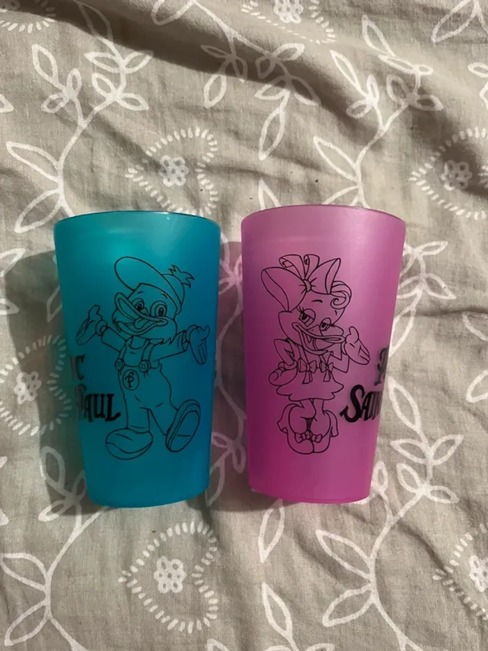 Lot 2 gobelets - photo numéro 2