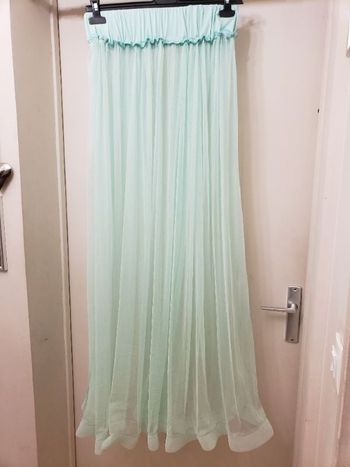 Jupe longue transparente