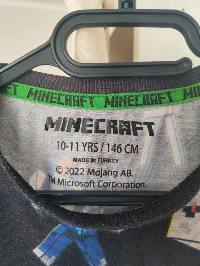 Tee-shirt enfant 10.11ans Minecraft - photo numéro 4