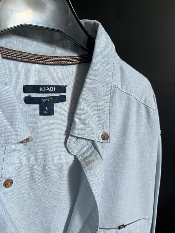 Chemise à coude bleue - photo numéro 2