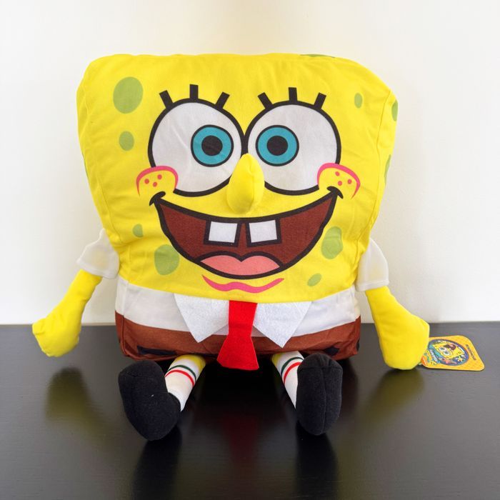Peluche Bob l'Éponge Nickelodeon - 40cm