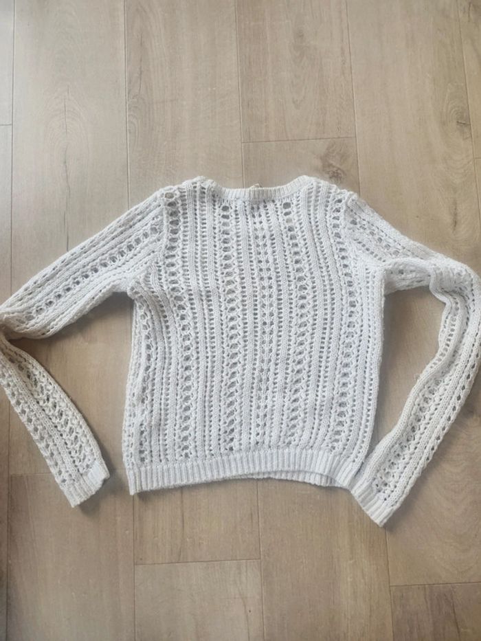 Pull blanc - photo numéro 5