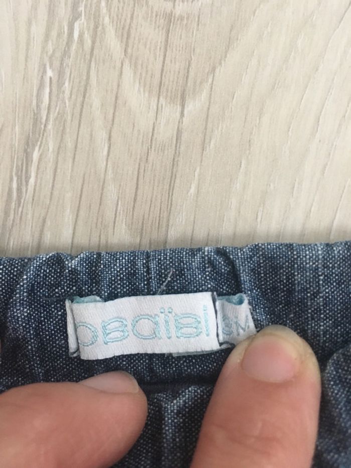 Jean okaidi 3 mois bleu - photo numéro 3