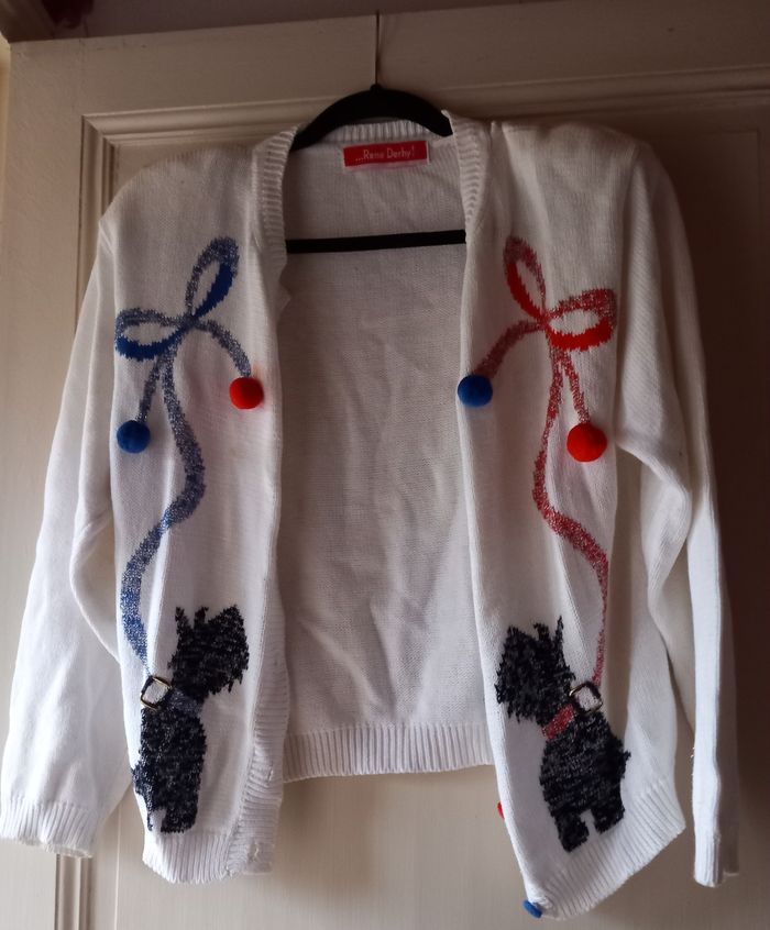 Gilet debla marque René dehry vintage