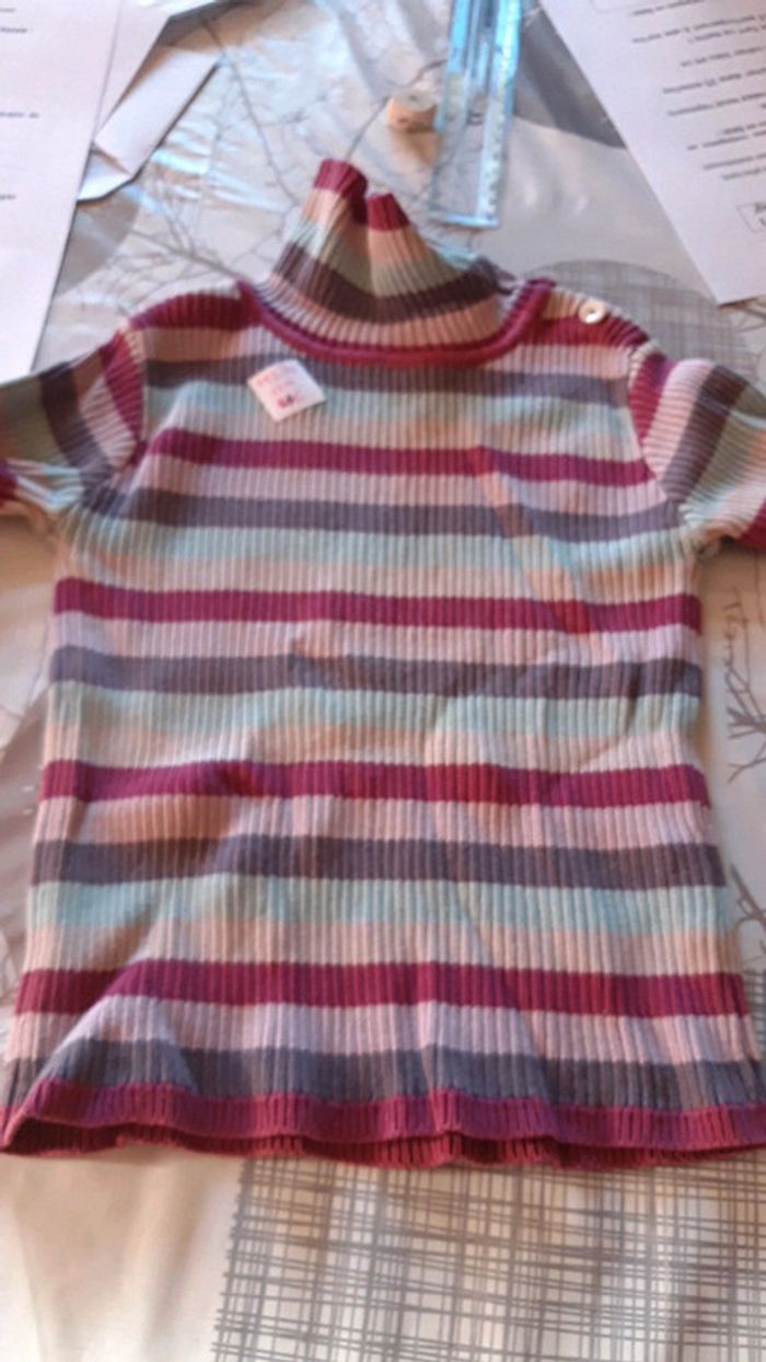 Sous pull fille 18 mois