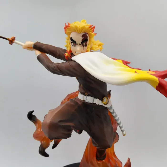Demon Slayer Figure – Ichiban Kuji ~ Katana o Furui Kokoro o Moyase ~ D Prize – Rengoku Kyoujurou - photo numéro 2