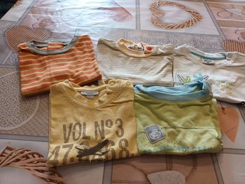 Lot de Tee-shirt manche courtes