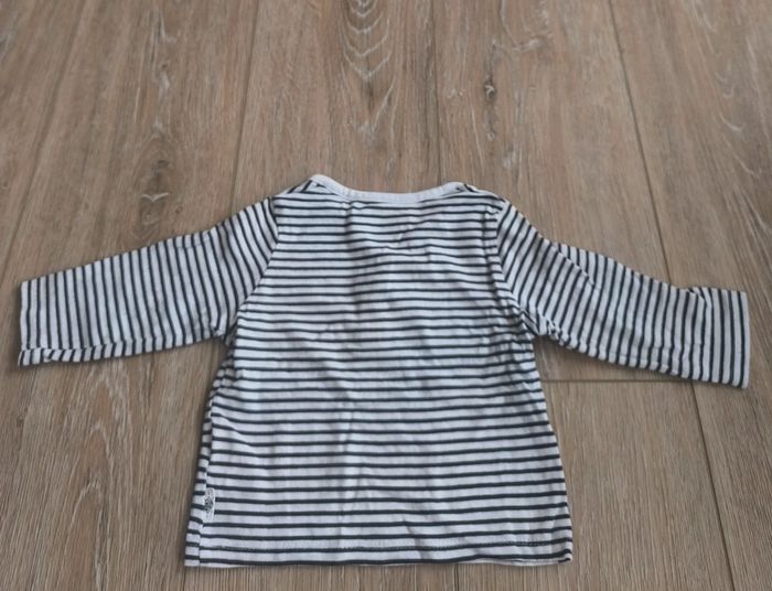 Tee-shirts manches longues 6 mois garçons - photo numéro 3