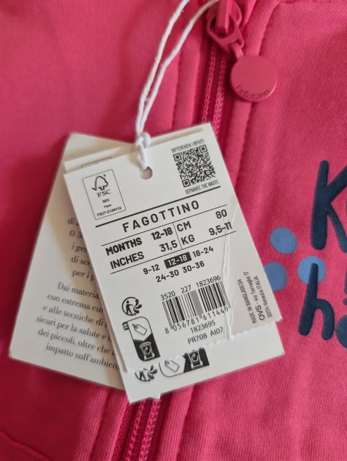 Ensemble 12/18 mois neuf. Fagottino - photo numéro 5