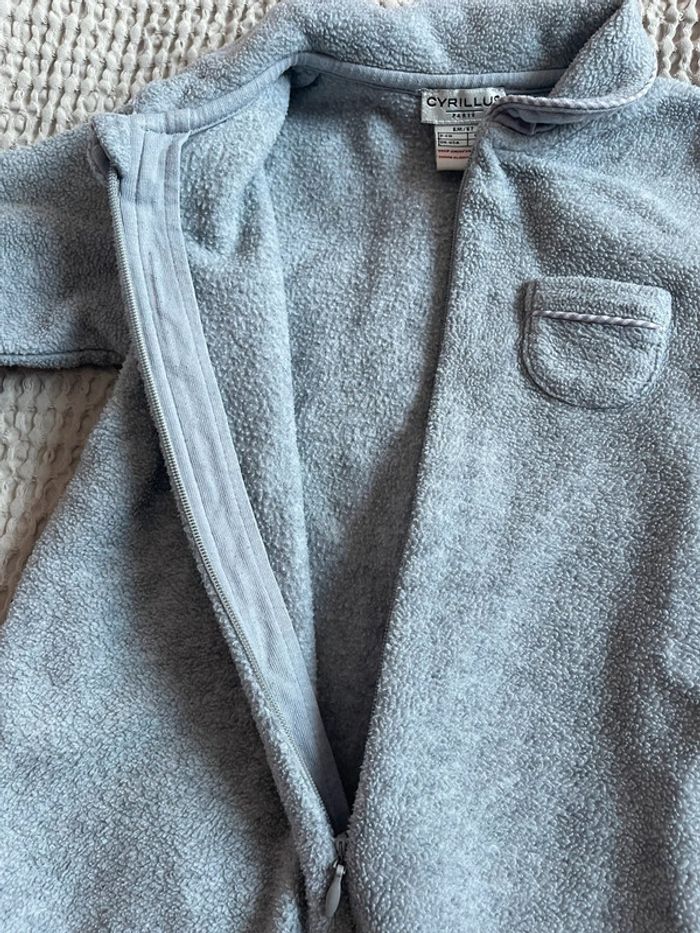 Surpyjama polaire mixte6mois 67cm - photo numéro 4