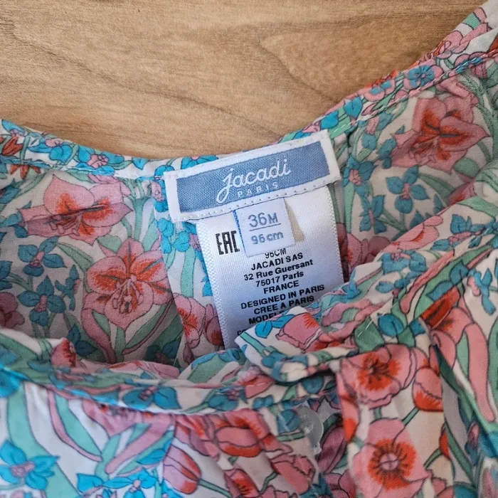 Blouse Jacadi 36 mois - photo numéro 2
