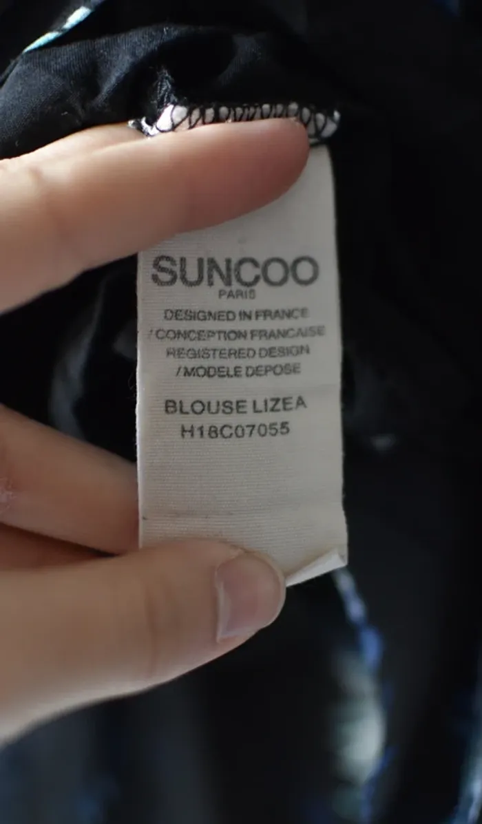 Blouse Suncoo Lizea en taille T1 (36) - Très bon état - photo numéro 6