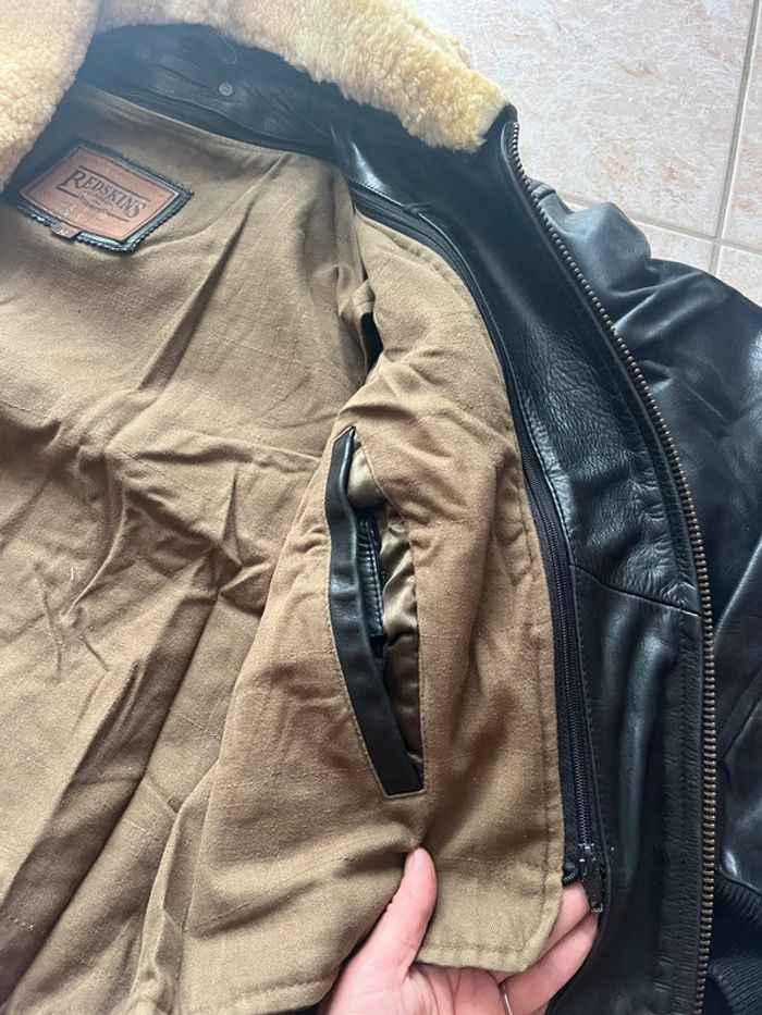 Blouson cuir Redskins Vintage - photo numéro 8