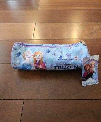 Trousse scolaire pour enfants - La Reine des Neiges / Frozen - Dimensions 23 × 8 cm