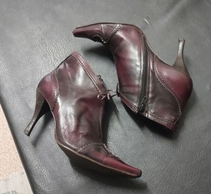 Bottines à talons femme 39 - photo numéro 2