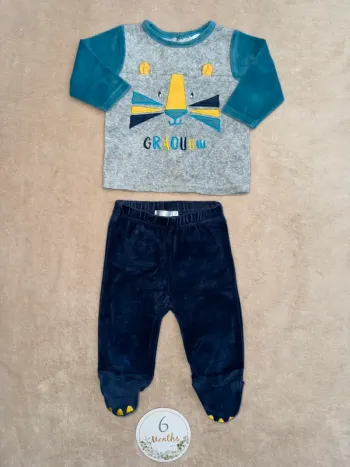 Pyjama 2 pièces • gémo • taille 6 mois