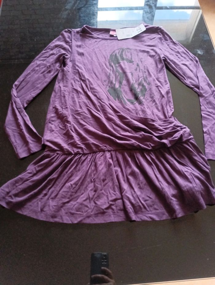 Tunique t-shirt manches longues 12 ans neuf