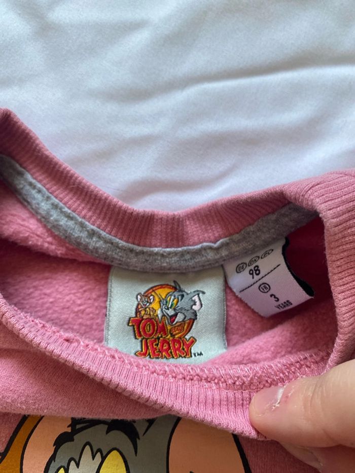 Robe pull taille 3 ans tom et Jerry - photo numéro 5