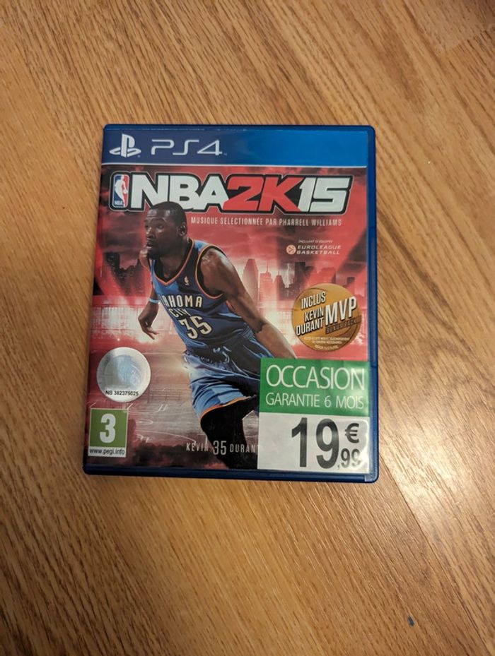 Jeu NBA PS4 - photo numéro 1