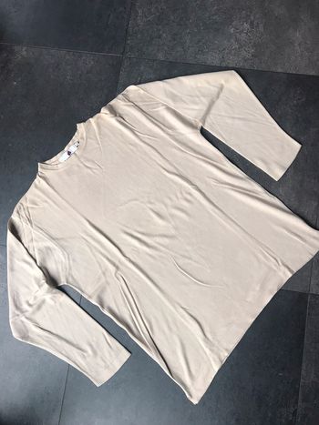 Pull fin beige homme Laurent Cerrer L
