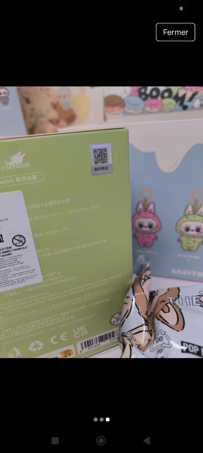 Labubu – Collection Exciting Macaron - Green Grape - photo numéro 3