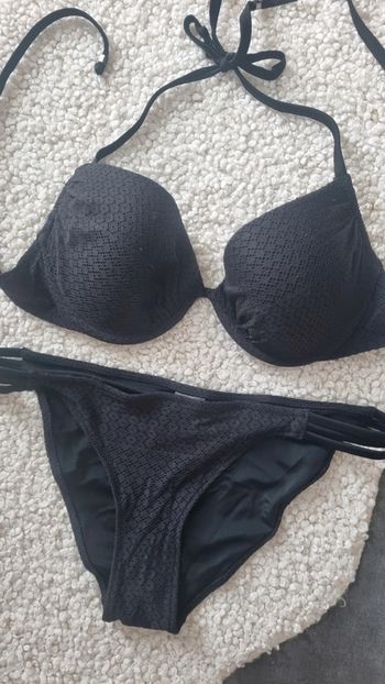 Maillot de bain 2 pièces H&M noir 42  80D