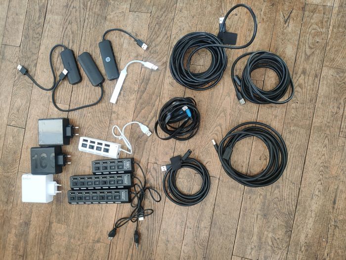 Lot de rallonge, multiprise et chargeur multi sortie USB - photo numéro 2