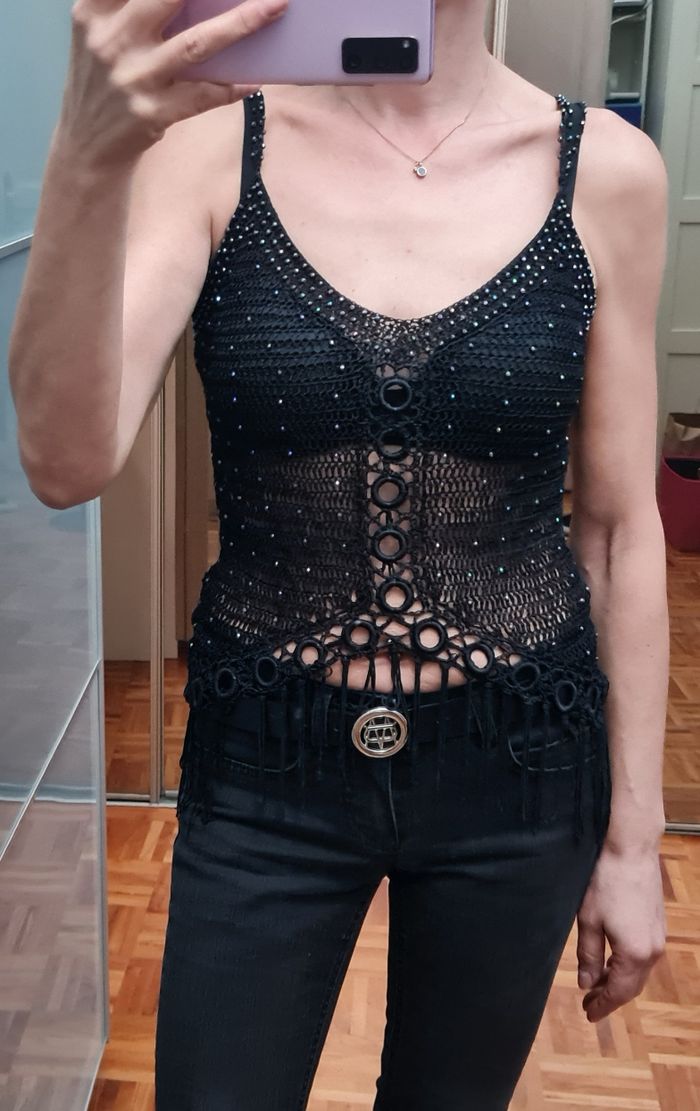 Top crocheté Cami TS