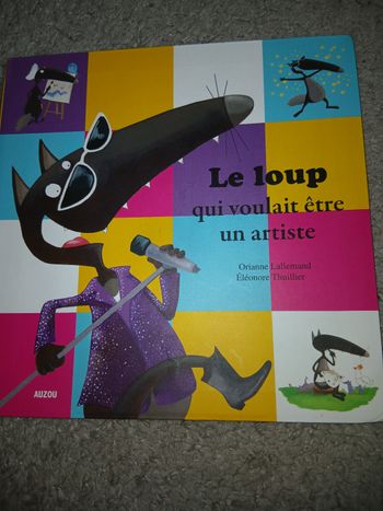Le loup qui voulait etre un artiste