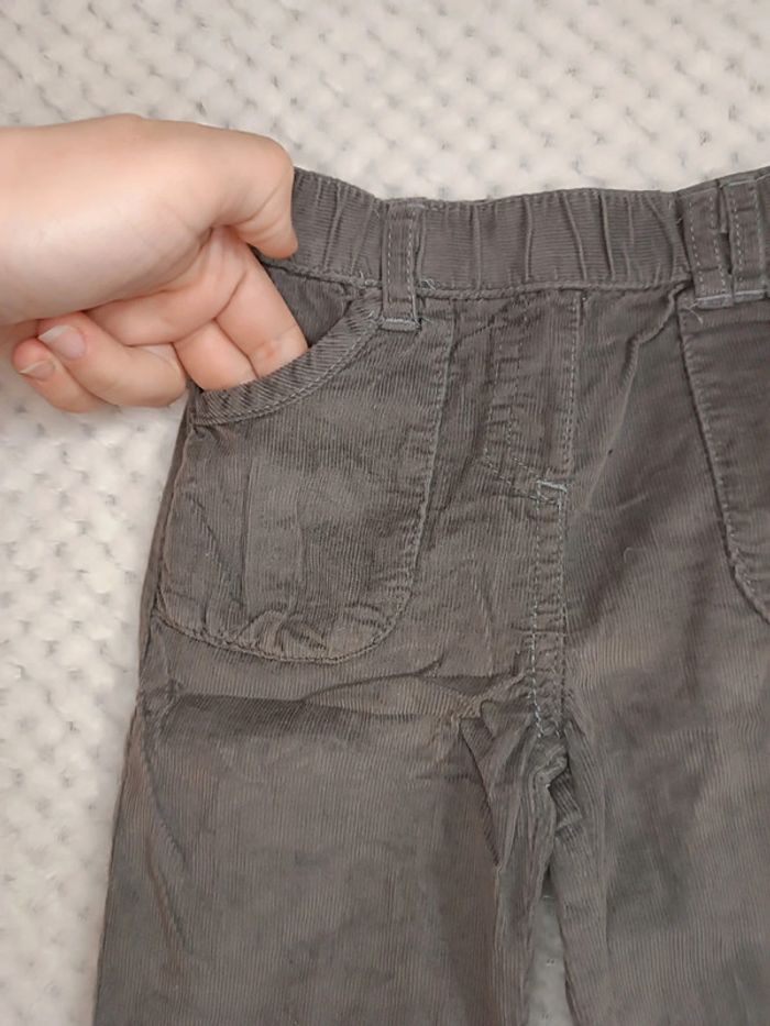 🔸 Pantalon Velours In Extenso - 9 mois 🔸 - photo numéro 2