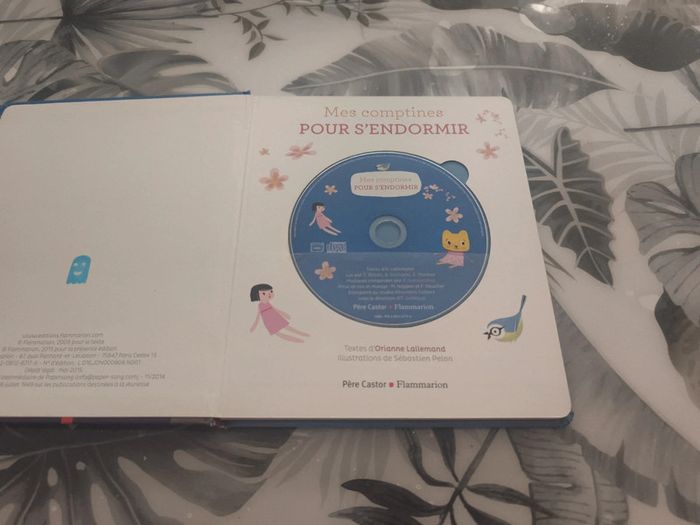 Album avec CD mes comptines pour s'endormir - photo numéro 2