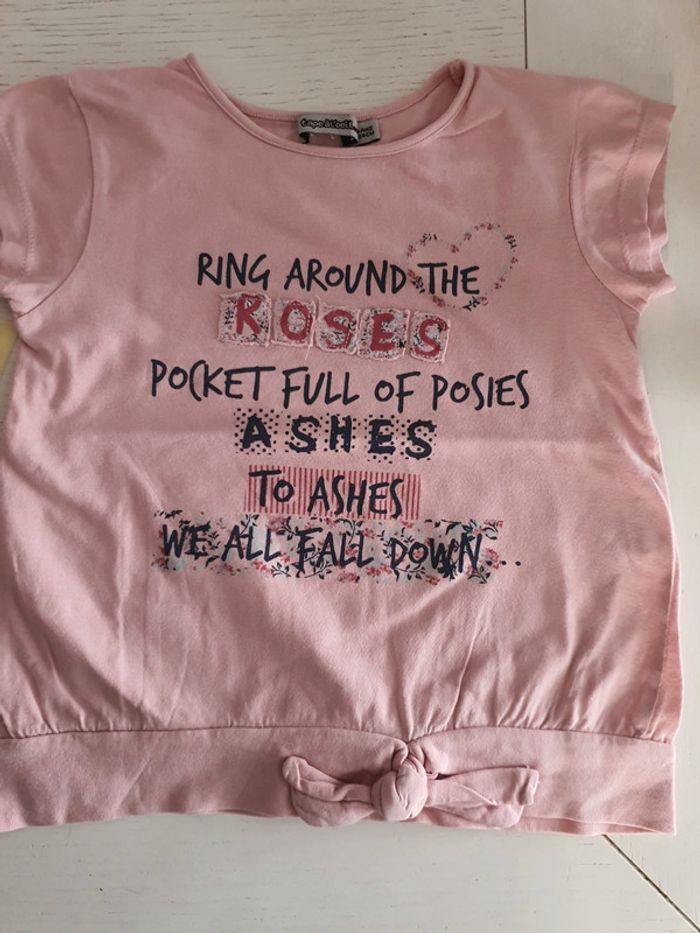 Tee shirt tape a l oeil 4 ans