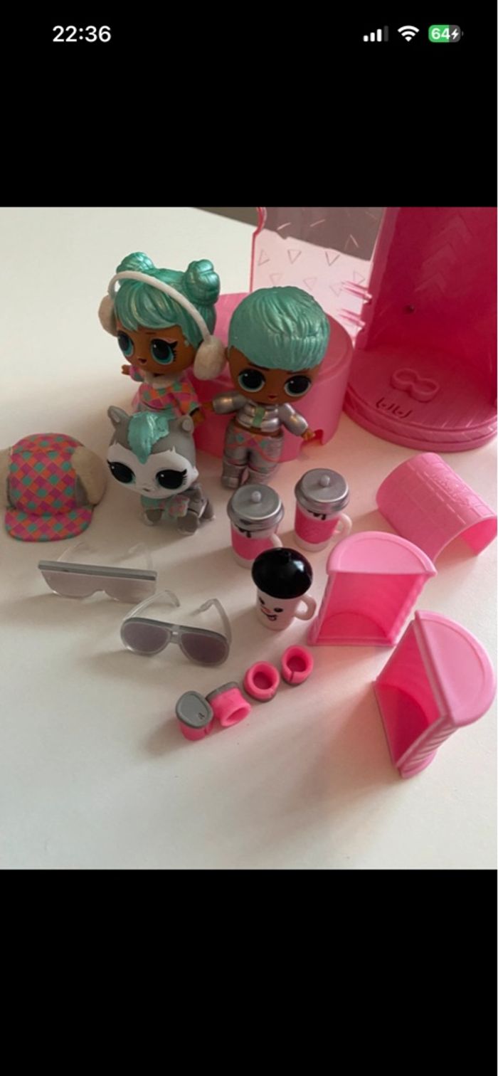 Lot L.O.L. Surprise Winter Disco Chalet Dolls - photo numéro 5