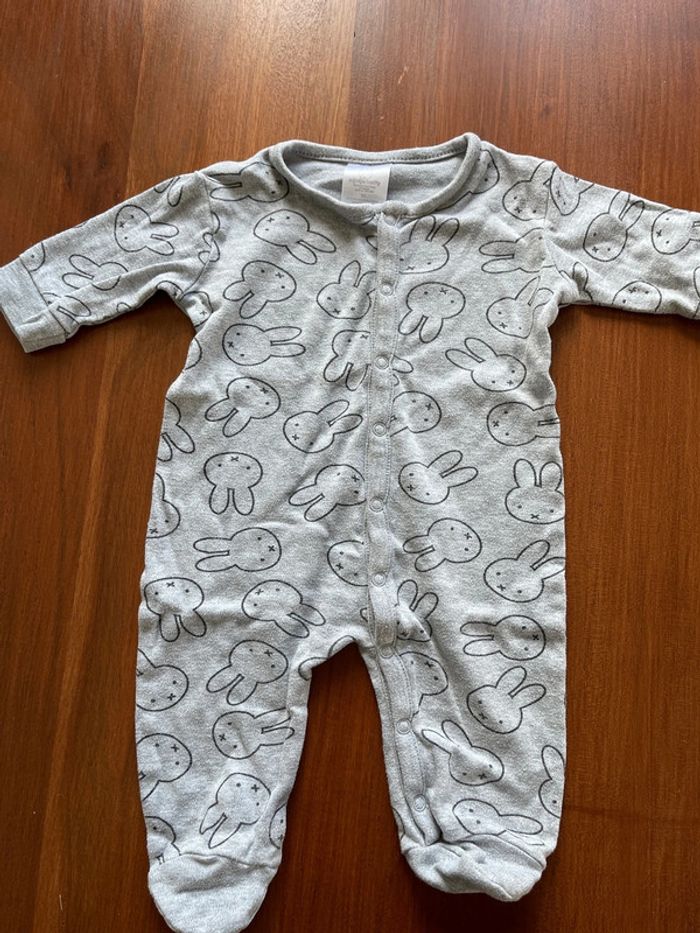 Pyjama garçon bon état taille 3 mois nijntje miffy - photo numéro 3