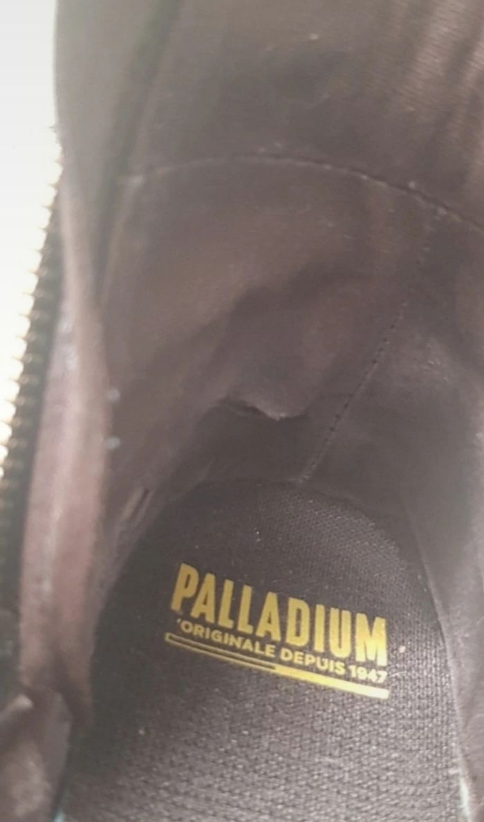 🥾 Bottines Palladium Homme Marron en Cuir - photo numéro 7