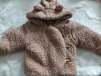 Pull capuche ourson (3 mois)