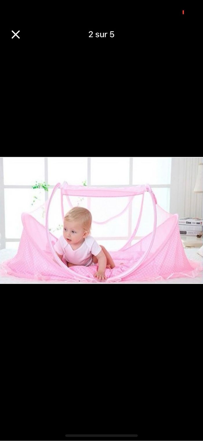 Tente  moustiquaire pliable bébé