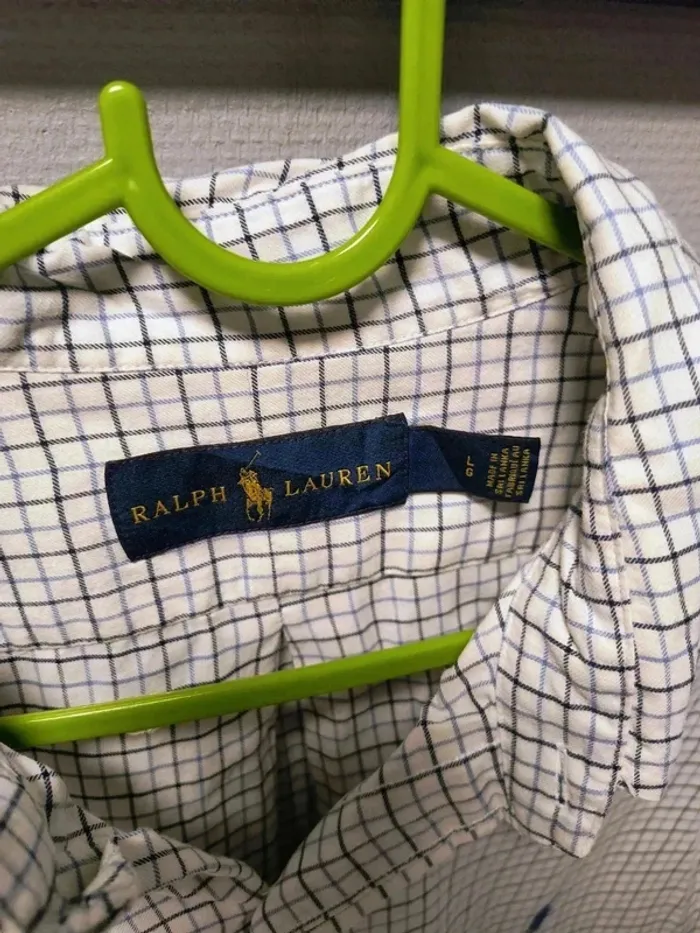 🌟 Chemise Ralph Lauren vintage à carreaux – Élégance intemporelle - photo numéro 8