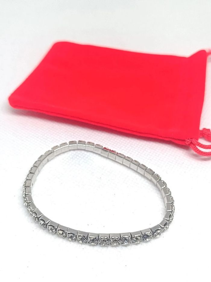 Bracelet strass diamant - photo numéro 3