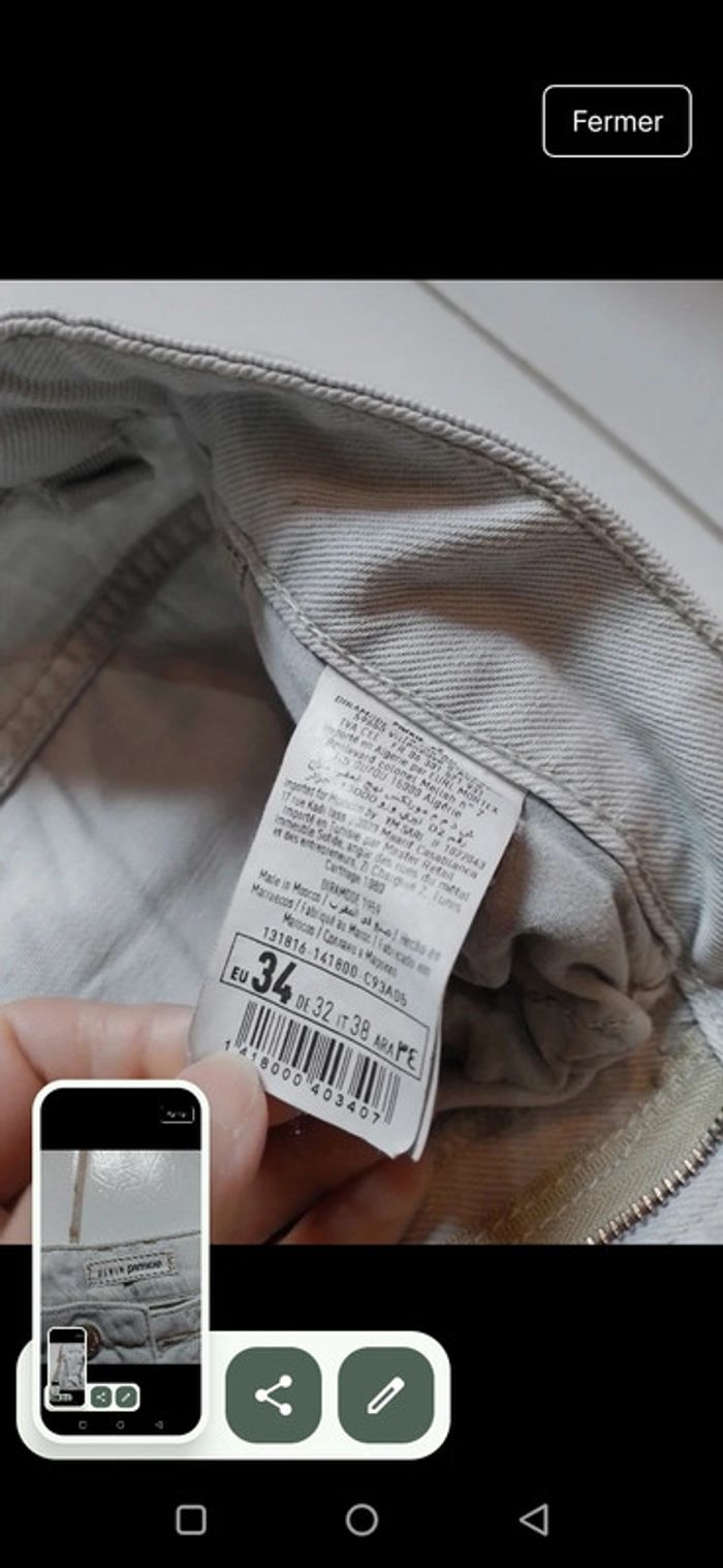 Pantalon large femme vert clair Pimkie - photo numéro 16