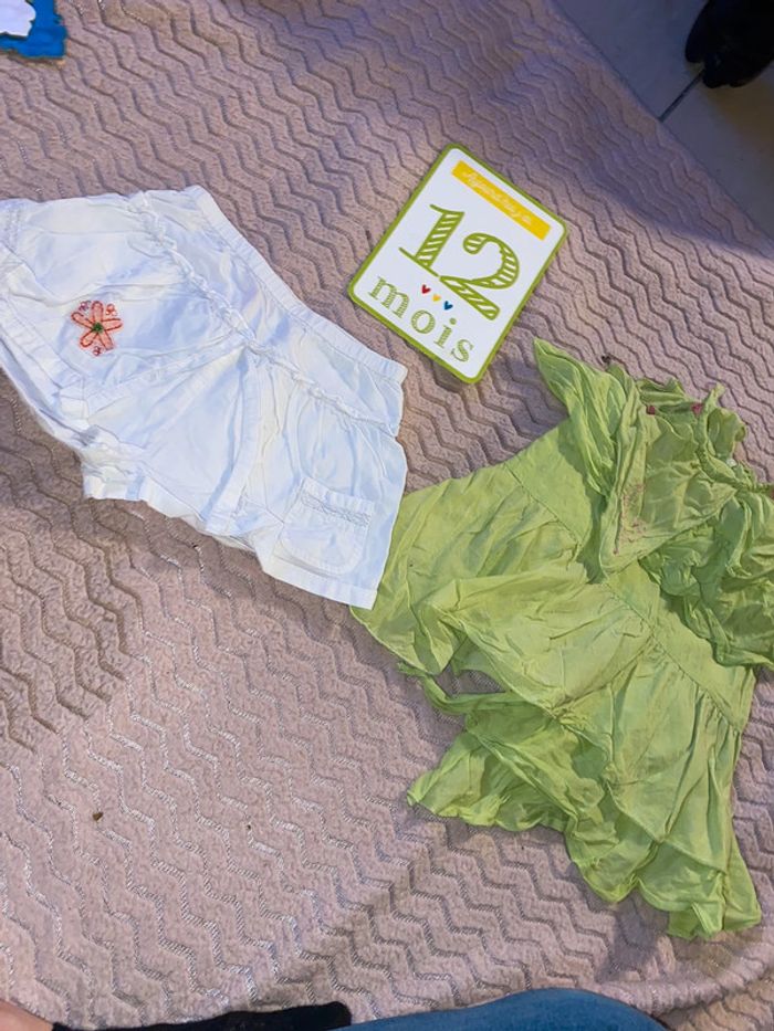 Lot vêtements fille été