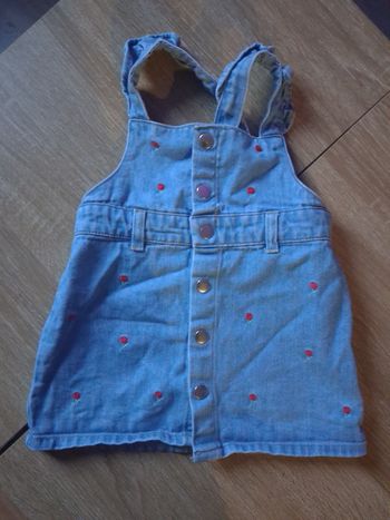 Salopette kiabi  jeans brodée