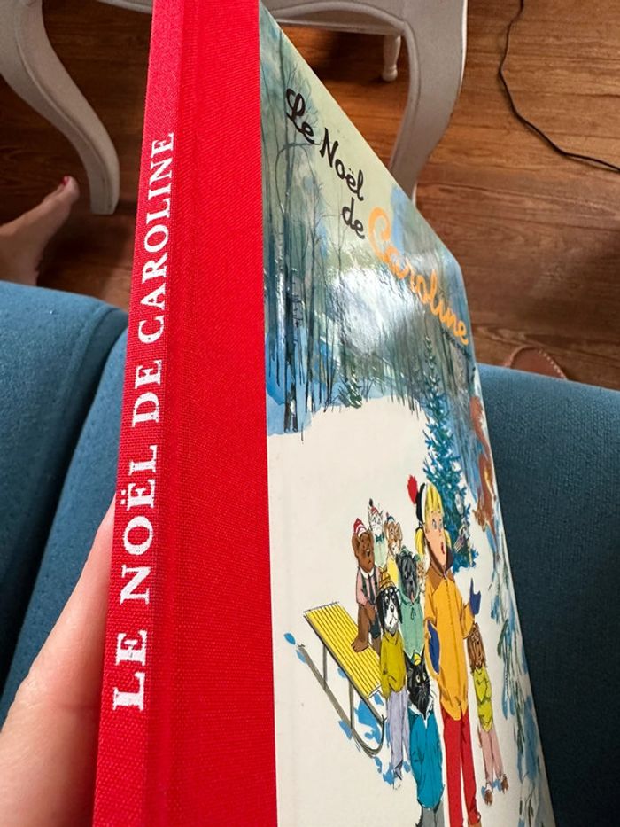 Livre album bd Pierre Probst collector relié rouge Caroline Le Noël fête - photo numéro 2
