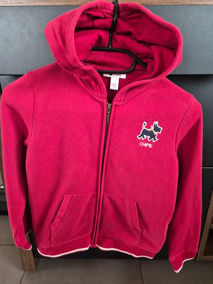 Sweat zippé chipie